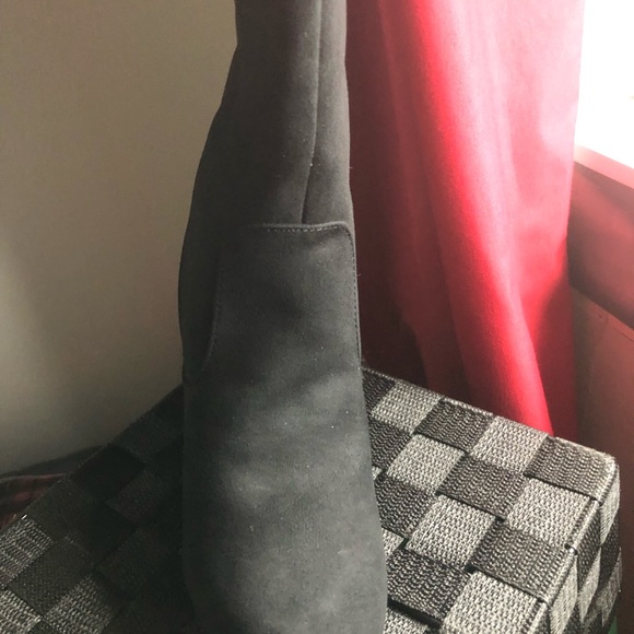 NWOT Black Knee High Heeled Boots Size 5,5 - Picture 5 of 7